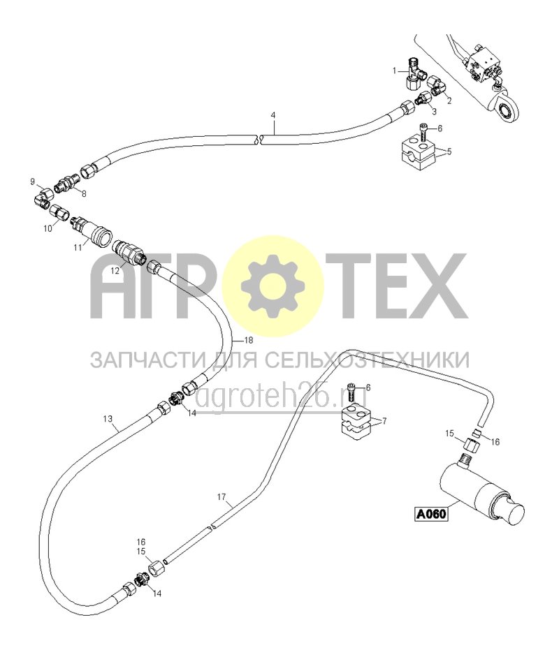 Чертеж  (RUS)Hydraulik Schwenkfangarm f?r Steinsicherung (ETB-020753) 