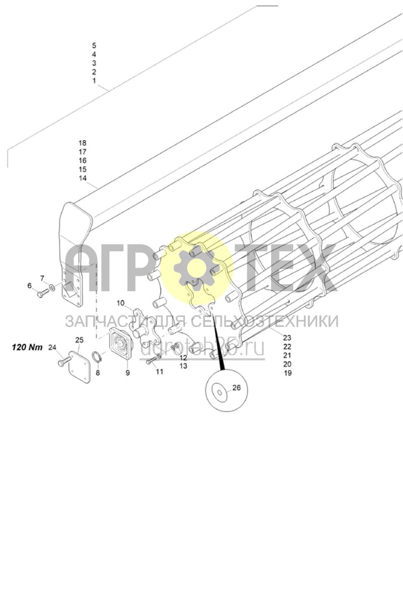 Чертеж  (RUS)Stabwalze SW 2000 / 2500 / 3000 / 3500 / 4000-600 (ETB-020811) 