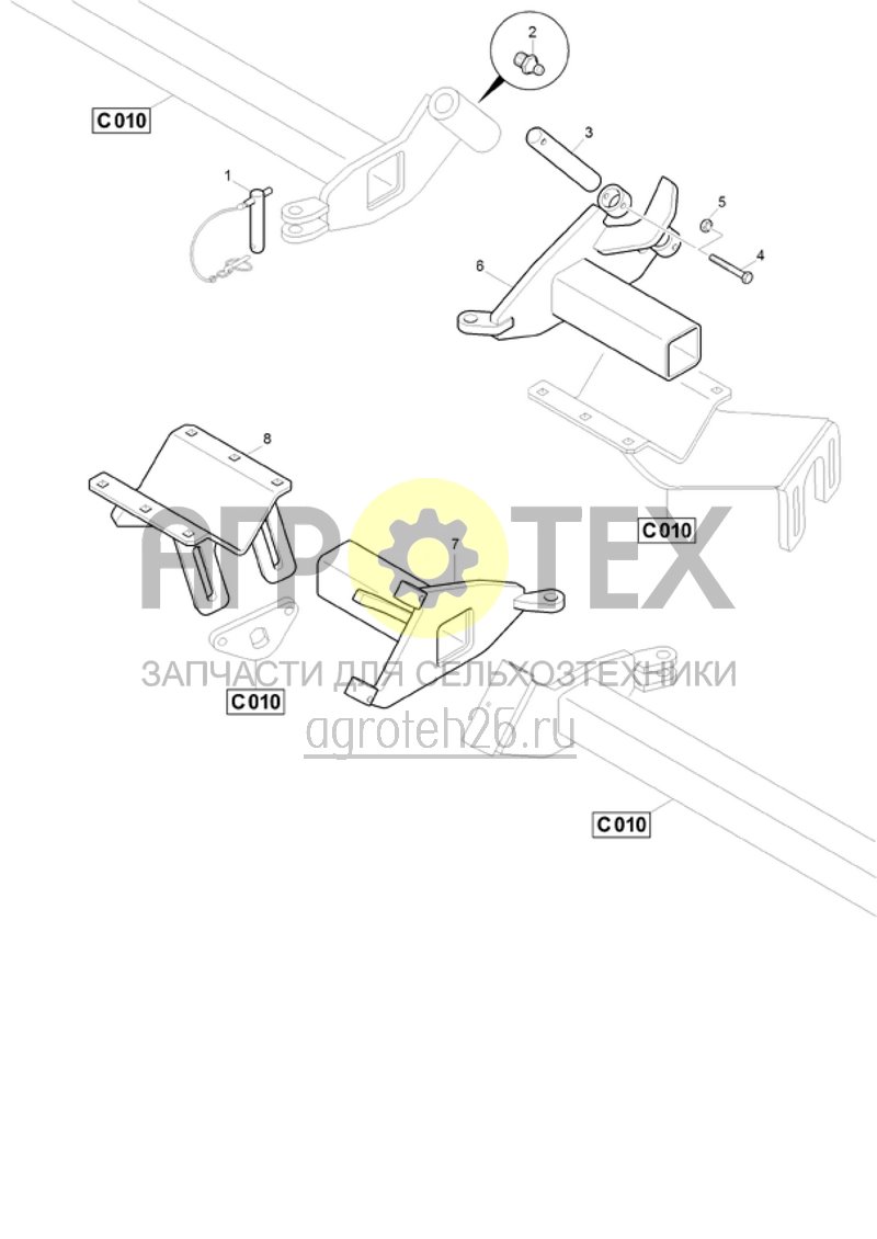  (RUS)Randtraeger 7001-2TX (ETB-020874)  (№7 на схеме)