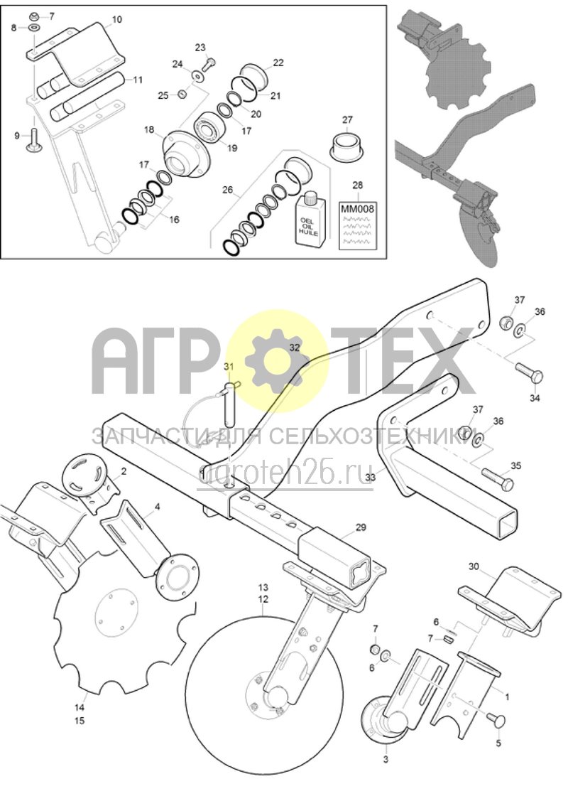 Чертеж  (RUS)Randeinebnungsscheibe Certos 6001-2TX (ETB-020875) 