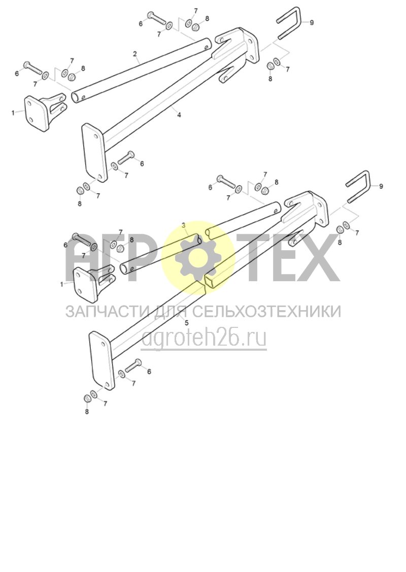 Чертеж  (RUS)Halterung Beleuchtung (ETB-020890) 