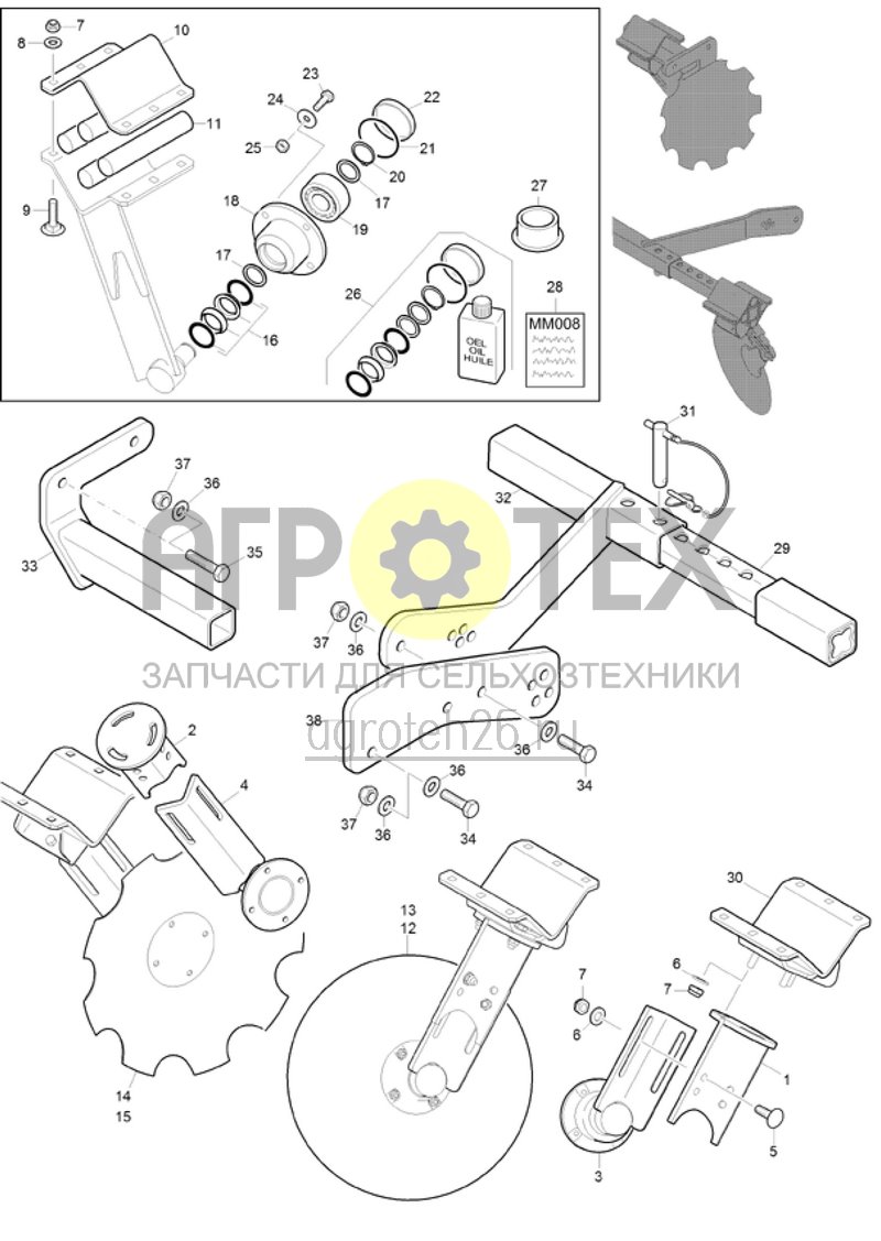  (RUS)Randeinebnungsscheibe Certos 4001-2TX (ab 11.2015) (ETB-020943)  (№29 на схеме)