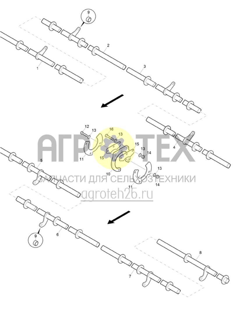 Чертеж  (RUS)Scheibentr?ger (ab CA30000101) (ETB-021018) 