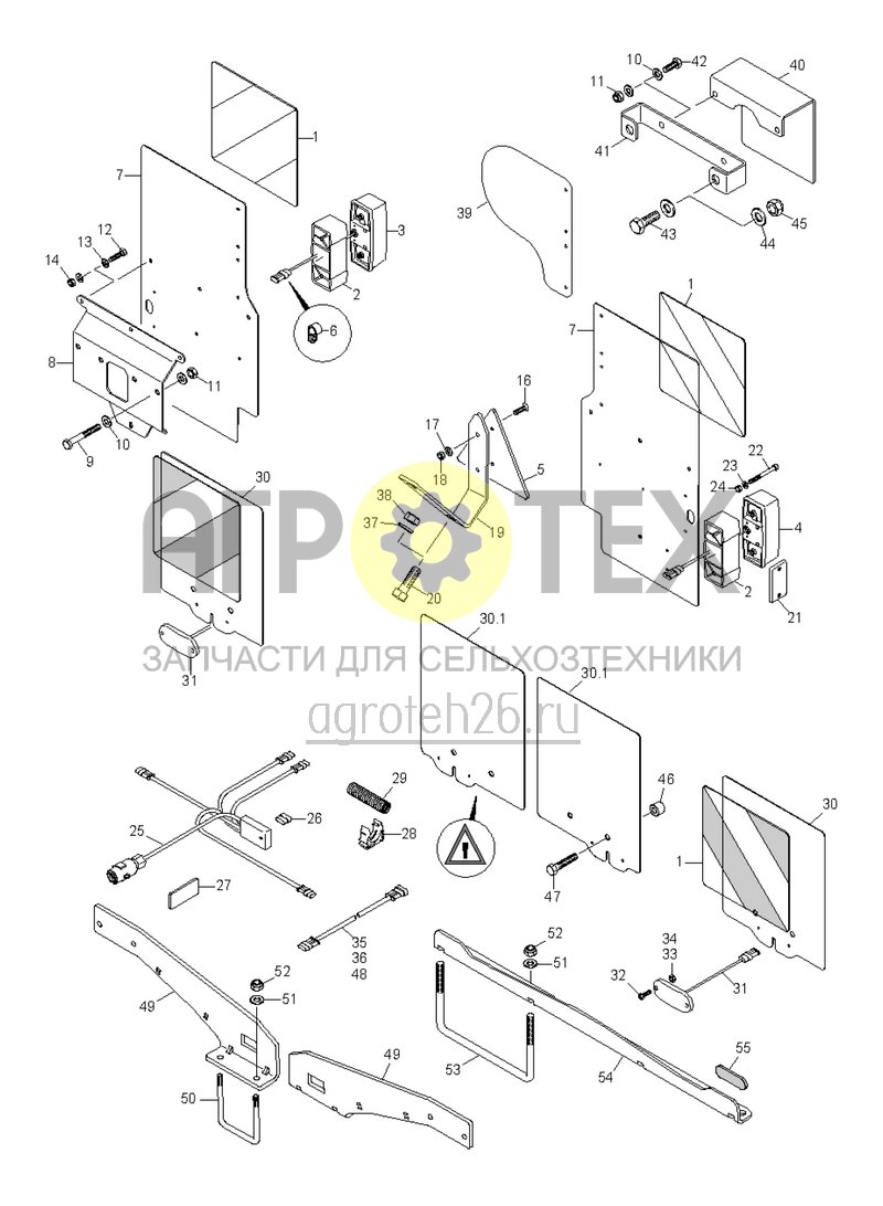 Чертеж  (RUS)Beleuchtung (ETB-021097) 