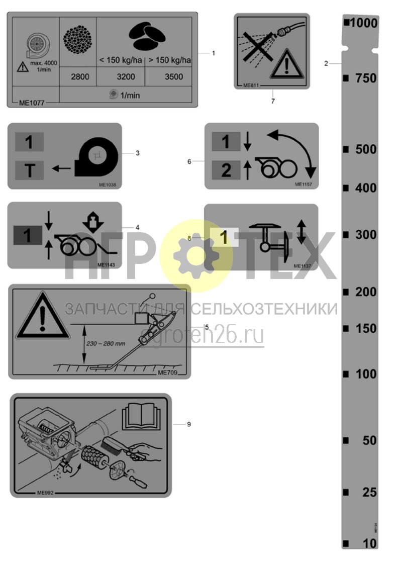 Чертеж  (RUS)Funktionsfolien (ETB-021154) 