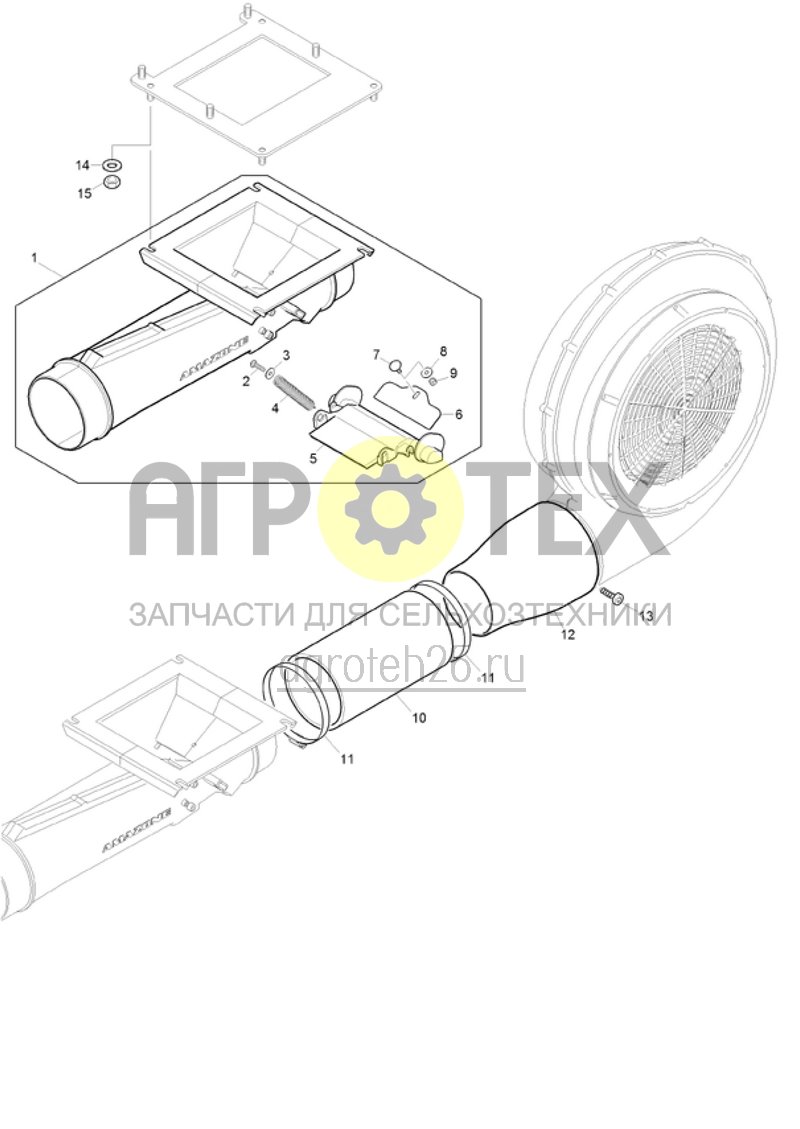  (RUS)Injektor (ETB-021189)  (№12 на схеме)