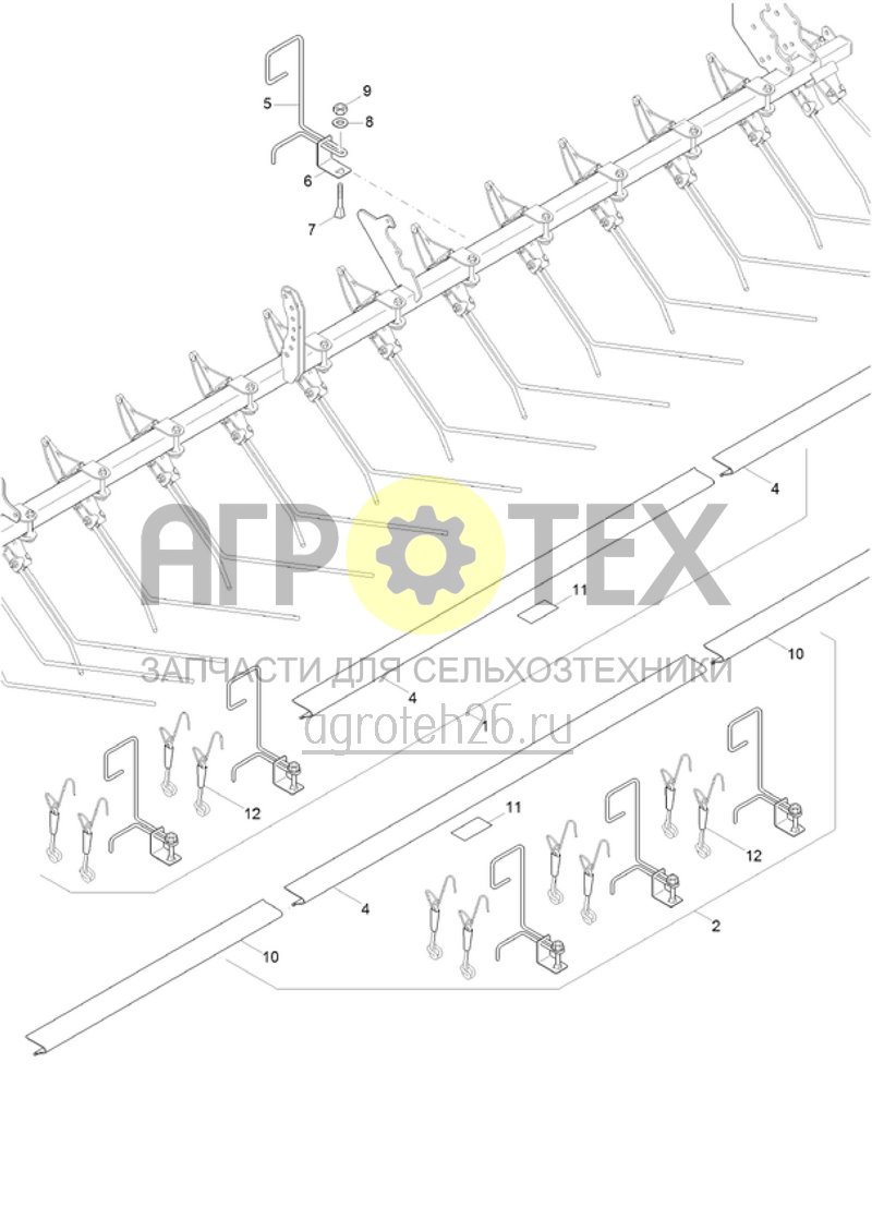 Чертеж  (RUS)Verkehrssicherungsleiste (ETB-021222) 