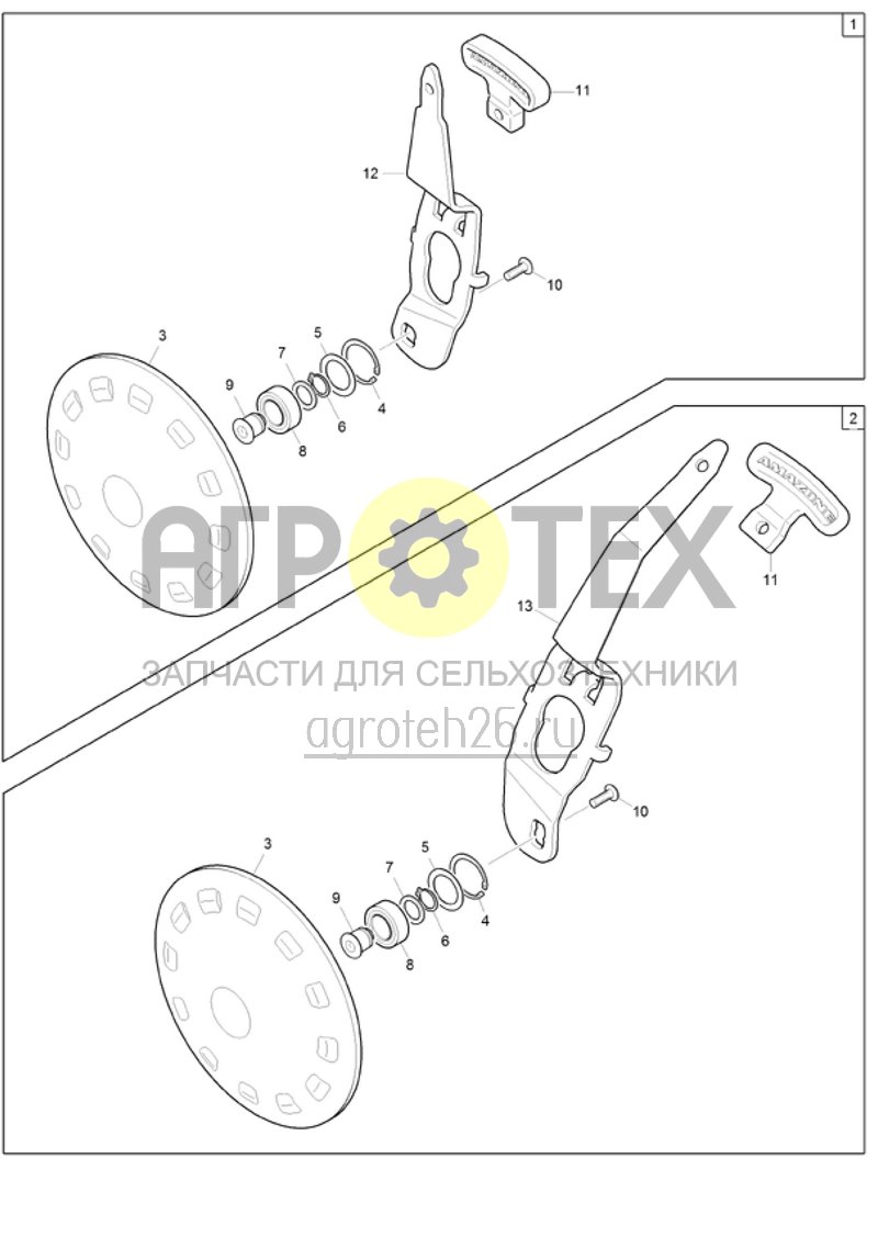 Чертеж  (RUS)Tiefenf?hrungsrolle Control 10 pro (ETB-021252) 