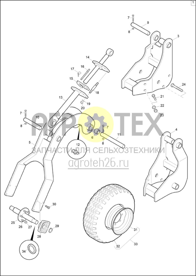 Чертеж  (RUS)St?tzr?der (ETB-021334) 