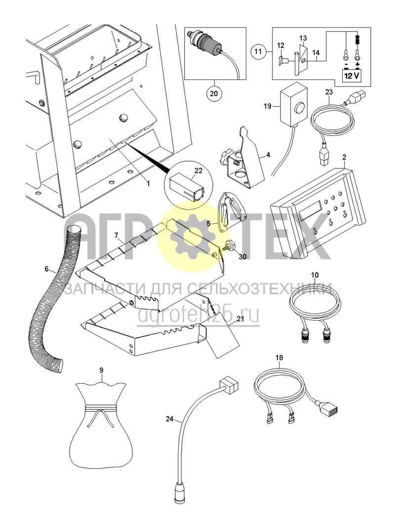 Чертеж  (RUS)S?technik / Einzelteile (ETB-021400) 