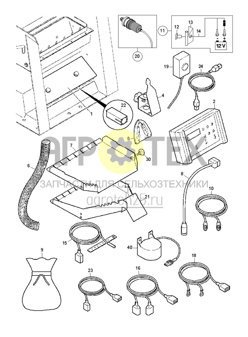 Чертеж  (RUS)S?technik / Einzelteile (ETB-021411) 