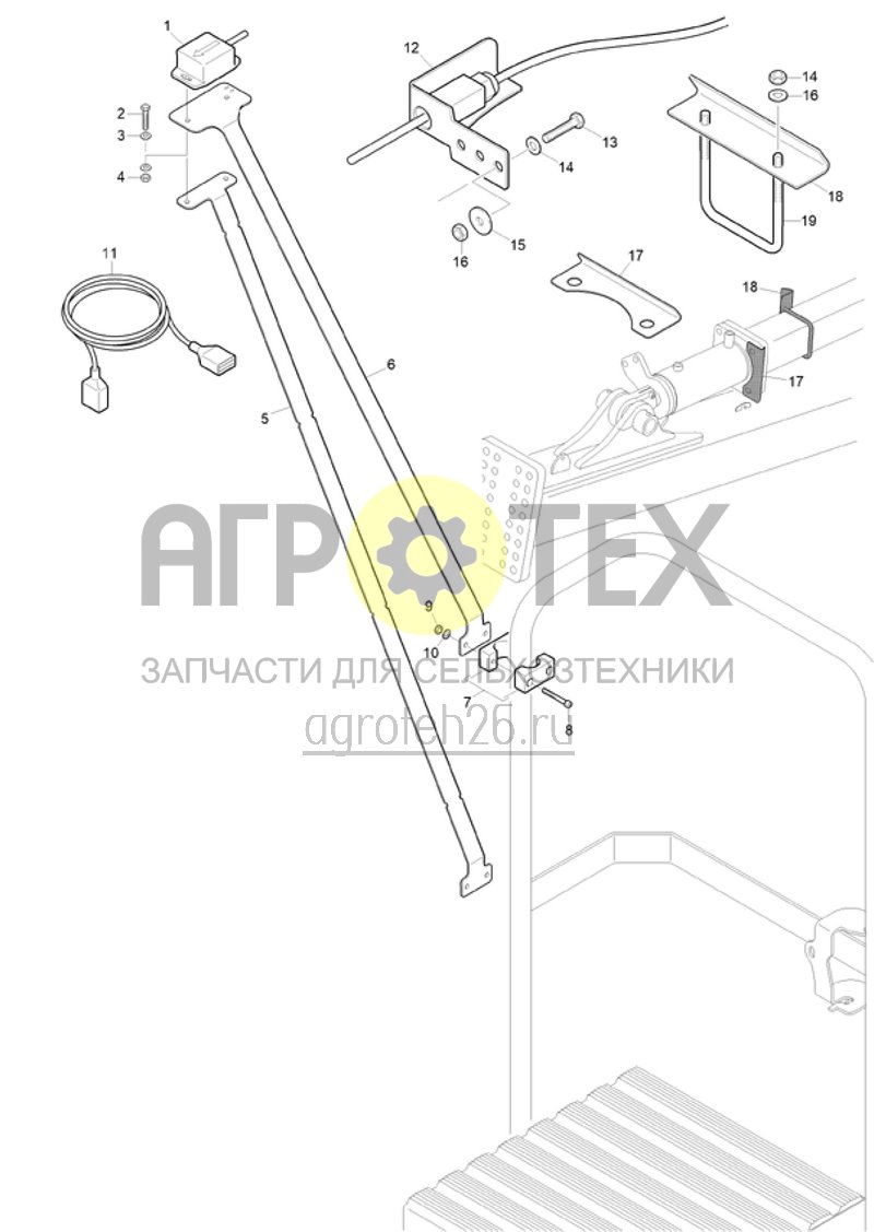 Чертеж  (RUS)GPS-Sensor GD CAT-2TS (ETB-021412) 