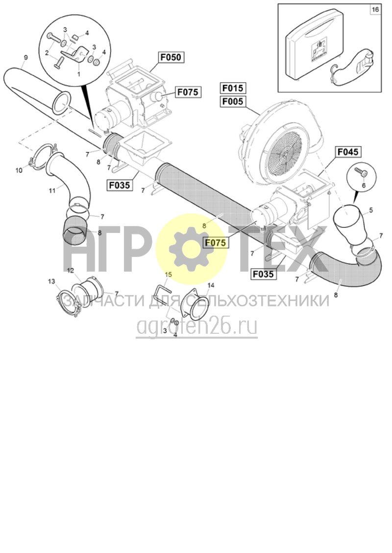 Чертеж  (RUS)Einzelf?rderstecke (ETB-021528) 