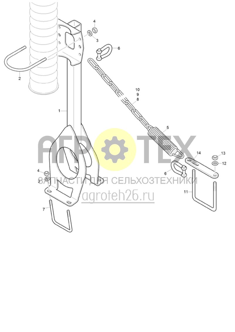 Чертеж  (RUS)F?rderstrecke D?nger CXS (4) (ETB-021547) 