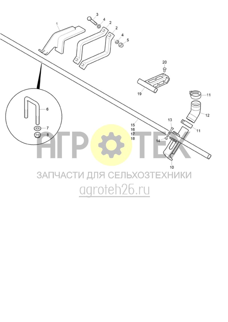 Чертеж  (RUS)F?rderstrecke Zwischenfrucht CER (1) (ETB-021552) 