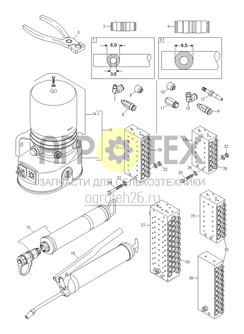  (RUS)Zentralschmieranlage (2) (ETB-021592)  (№6 на схеме)