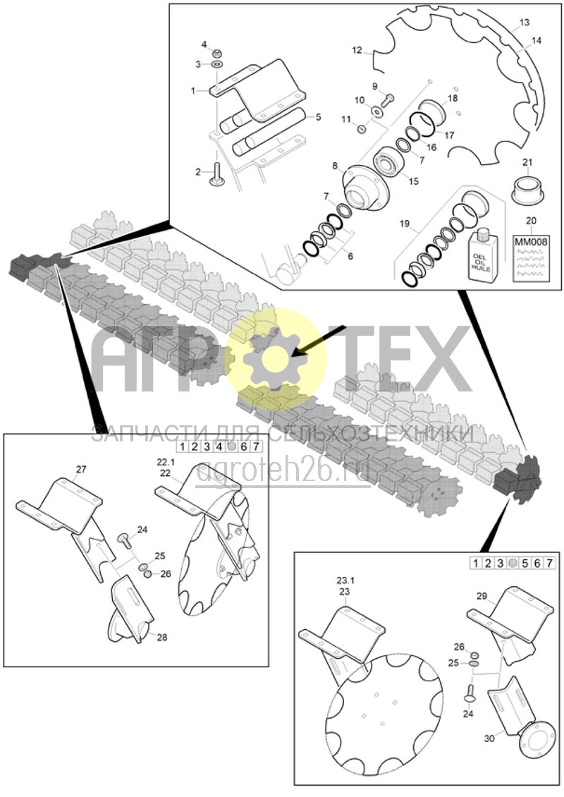 Чертеж  (RUS)Randscheiben (ETB-021609) 