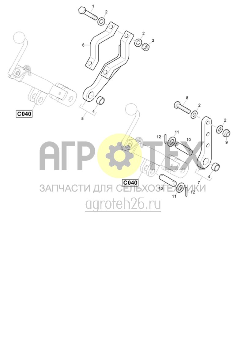 Чертеж  (RUS)mechanische Tiefeneinstellung Crushboard vorne (ETB-021615) 