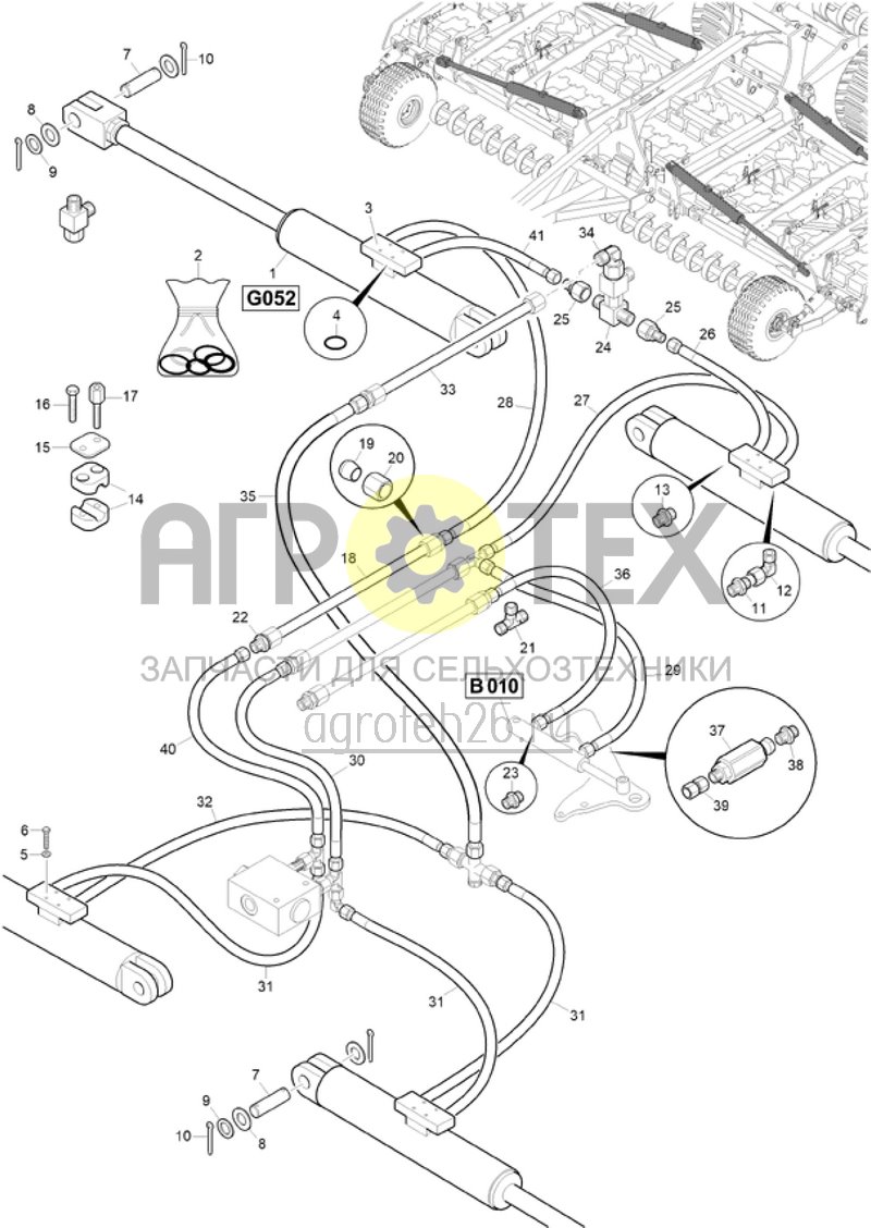  (RUS)Klapphydraulik 9003-2TX (2) ab 8.2017 (ETB-021642)  (№33 на схеме)