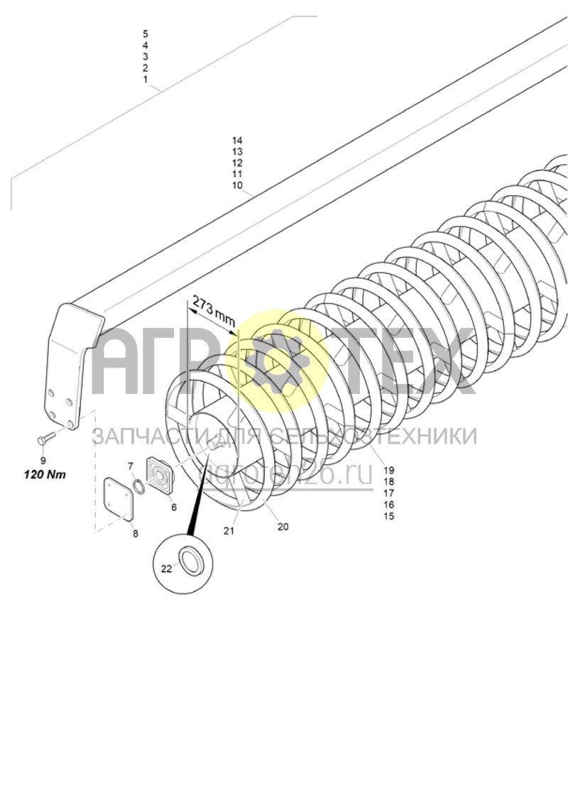 Чертеж  (RUS)Winkelprofilwalze WW 2000 / 2500 / 3000 / 35000 / 4000-580 (ETB-021671) 