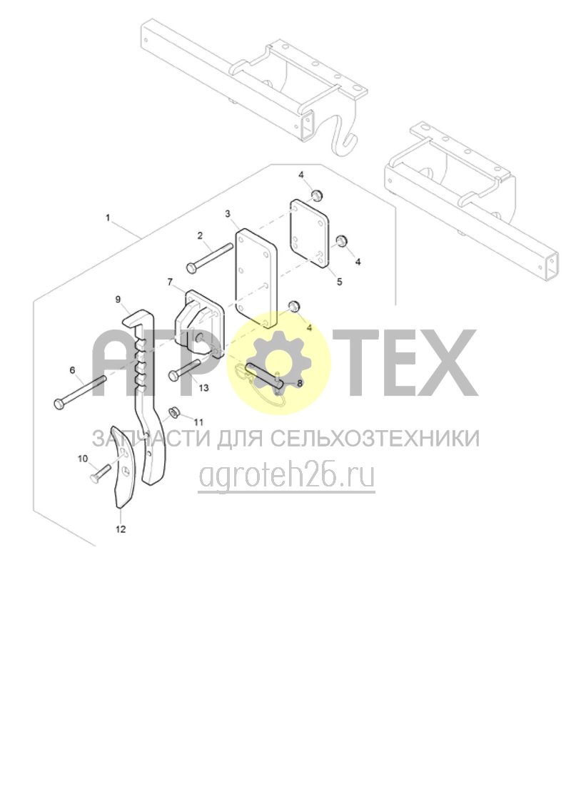  (RUS)Radspurlockerer, starr (ETB-021870)  (№12 на схеме)