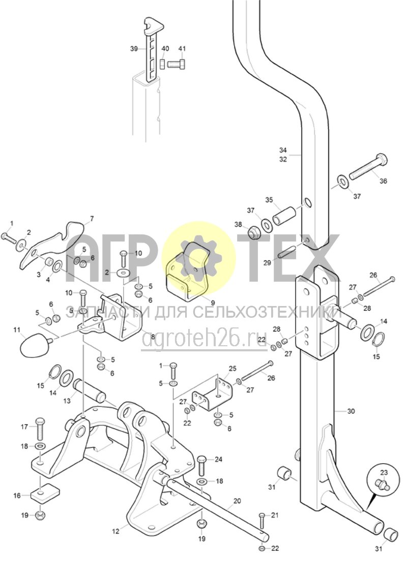 Чертеж  (RUS)Spuranreisser an KE/KX/KG (ETB-021955) 