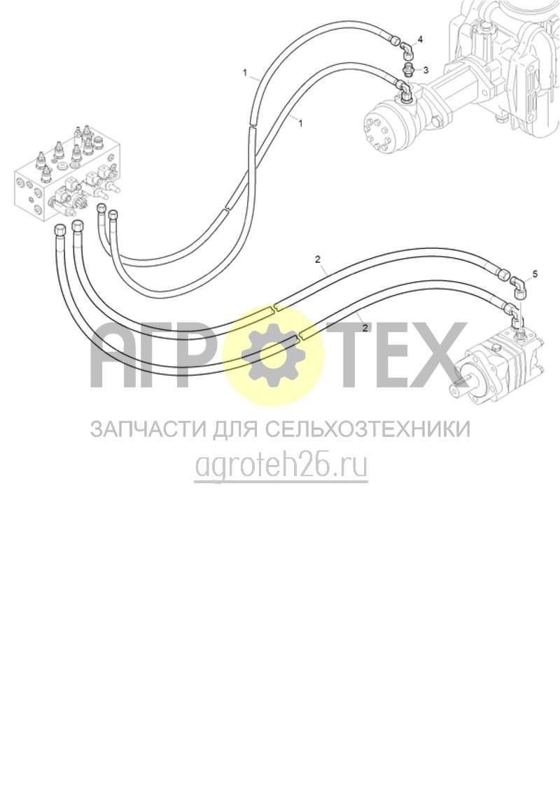  (RUS)Antrieb Pumpen (ETB-022056)  (№4 на схеме)