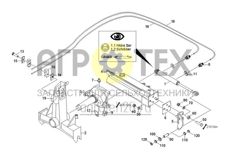  (RUS)XM (Scherb., SEMI, NON-Stop)/MS-SS-VARIO (Scheibensech/Scherb./SEMI)(LC8, C18, C57) (ETB-022295)  (№3 на схеме)