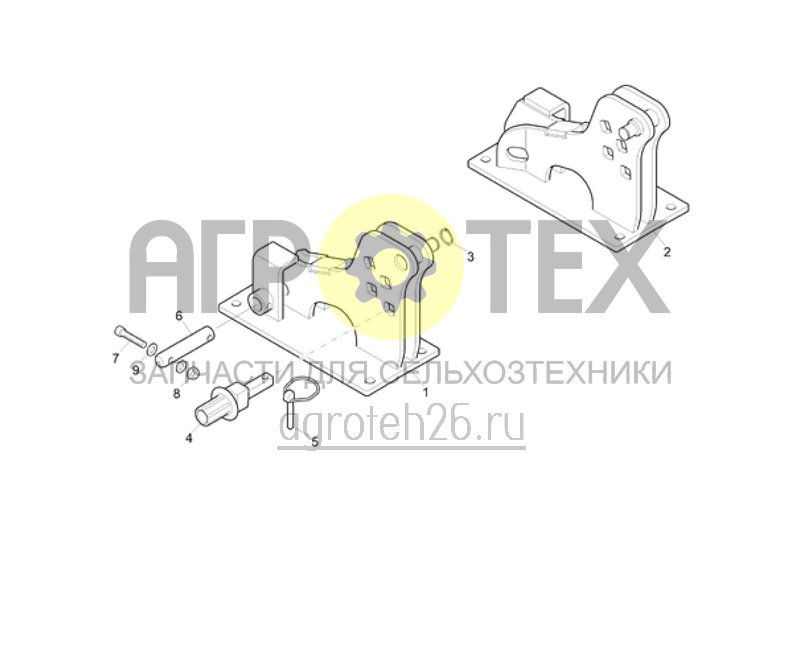 Чертеж  (RUS)Mechanische Tiefeneinstellung (ETB-022363) 