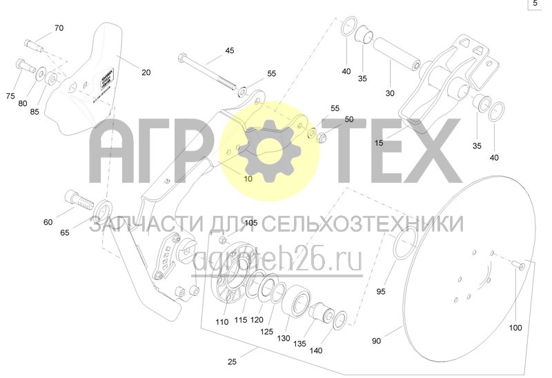 Чертеж  RoTeC Pro S короткий (ETB-022433) 