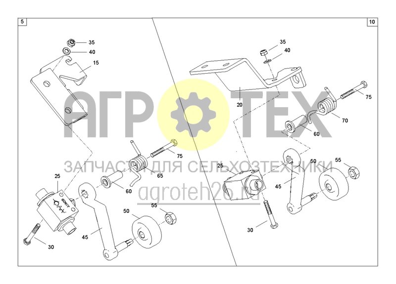  Переключающий клапан устройства складывания Citan 12001 (ETB-022509)  (№20 на схеме)