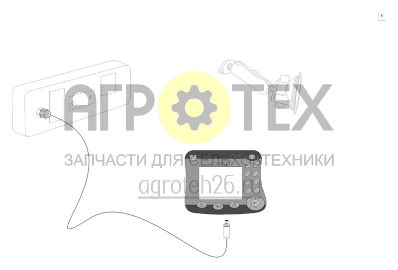  Внешняя световая балка для AmaTron 3 (ETB-022518)  (№1 на схеме)