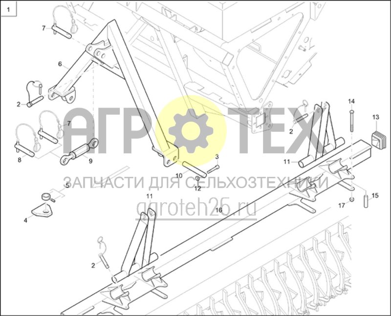  (RUS)Kupplungsteile PW 500 4M (ETB-022598)  (№5 на схеме)