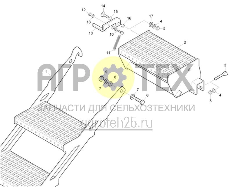 Чертеж  (RUS)Auftritt (ETB-022609) 