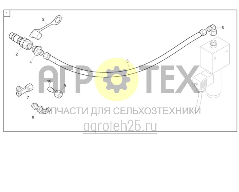 Чертеж  (RUS)Anschlusseinheit I (ETB-022666) 