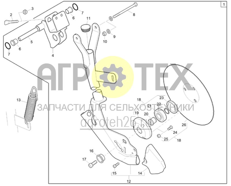 Чертеж  (RUS)RoteC-Schar LG 23 LI (207585) (ETB-022707) 