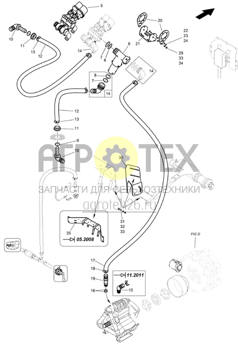 Чертеж  FlowControl ? диапазон давления (ETB-023250) 