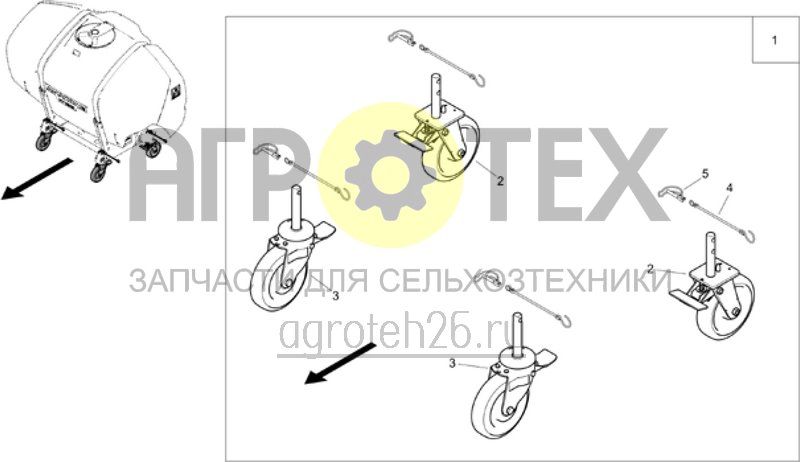 Чертеж  Роликовое приспособление (ETB-023263) 