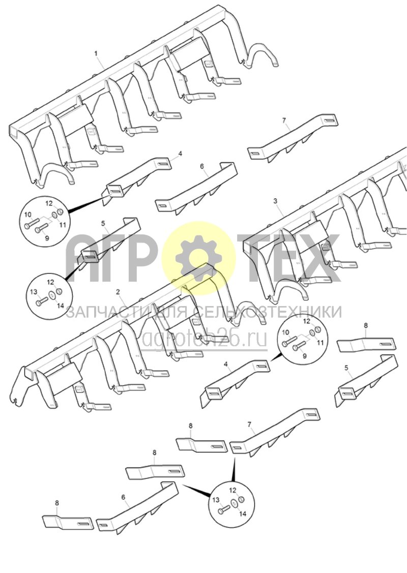 Чертеж  (RUS)Keilringwalze KW 800 (1) (ETB-023320) 