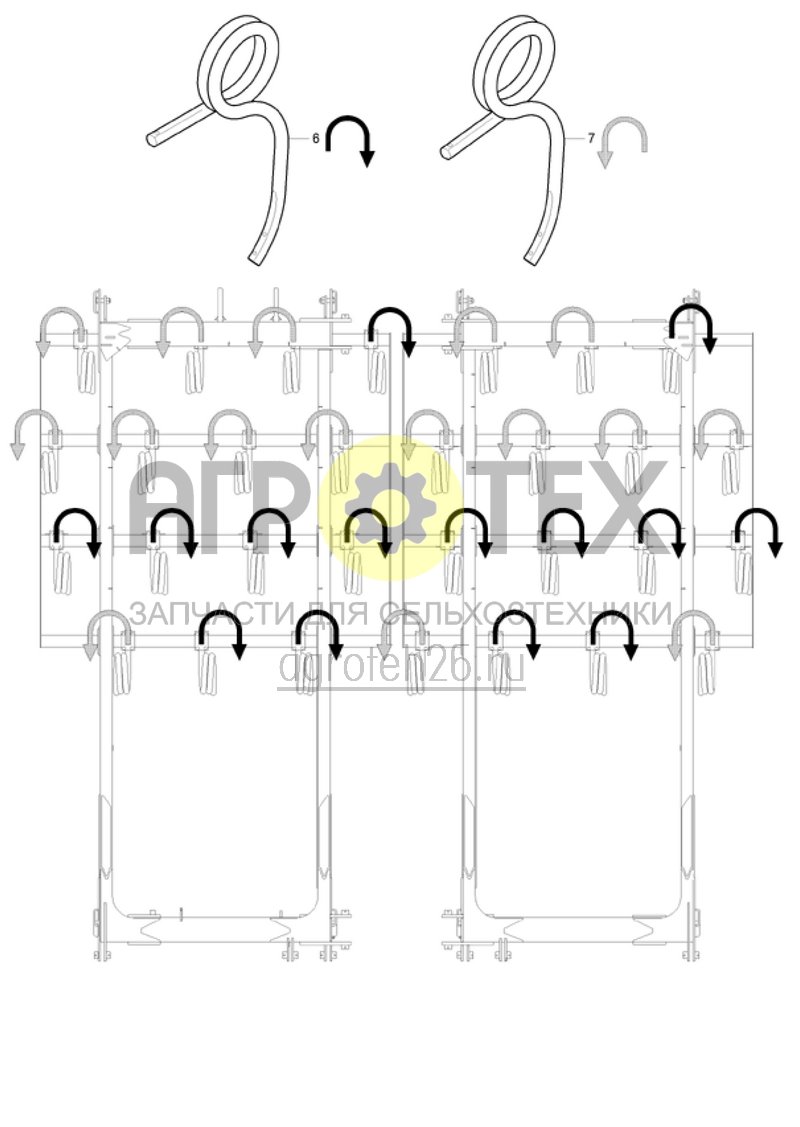 Чертеж  (RUS)Scharanordnung Centaur 6001 (ETB-023325) 