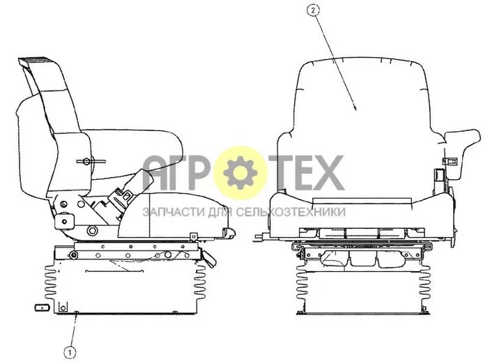 01-041 - SEAT, СТАНДАРТ NEXGEN, ДО ИЮНЯ 2009 ГОДА (№1 на схеме)