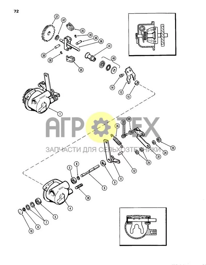 072 - GOVERNOR, (301B) SPARK IGNITION ENGINE (№23 на схеме)