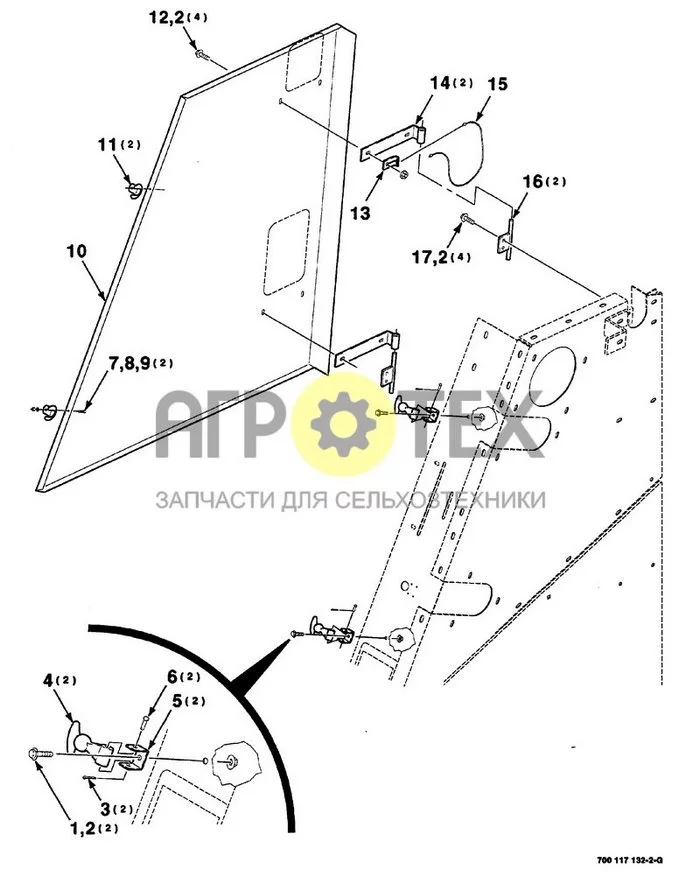 07-16 - SHIELDS ASSEMBLY (UPPER RIGHT) (№2 на схеме)