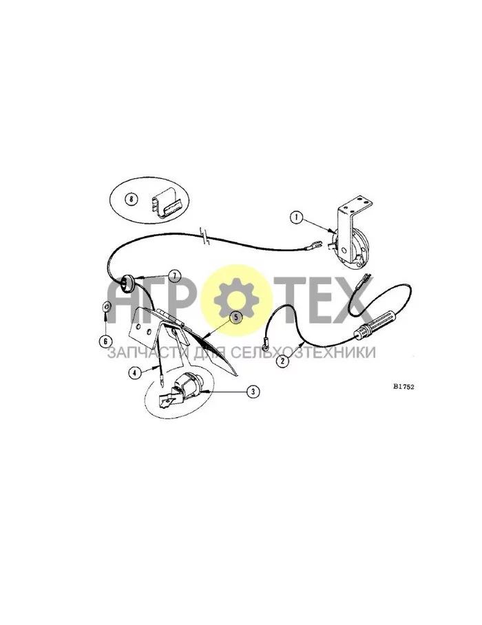 222[A] - WARNING DEVICE (№0 на схеме)