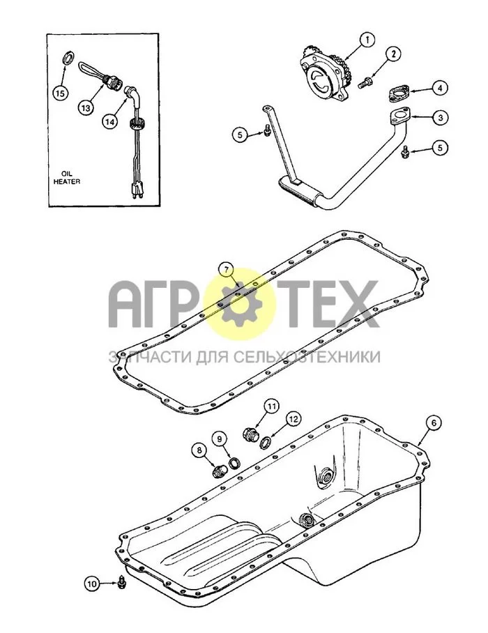 10-36 - МАСЛЯНЫЙ НАСОС И МАСЛЯНЫЙ ПОДДОН, СЕРИЙНЫЕ НОМЕРА CFH0099001 - CFH0099164 (№11 на схеме)