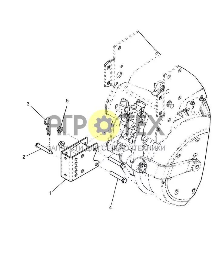 75.100.02 - СЕМЯ, ПРИВОД, ЛЕЗВИЕ ПОЧВООБР. ОРУДИЯ, СОЕДИНЕНИЕ, КРОНШТЕЙН (№5 на схеме)