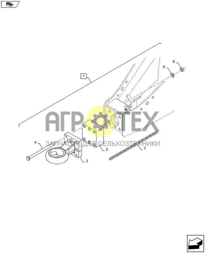 88.037.003 - КОМПЛЕКТ DIA: КОМПЛЕКТ ДЫШЛА - ISO КАТ. 4 - D41/D51 ; (Tech Type) LB324P XL (№6 на схеме)