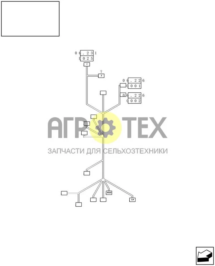 06.519[03] - ЖГУТ ПРОВОДОВ: 84460721 - D420 (№0 на схеме)