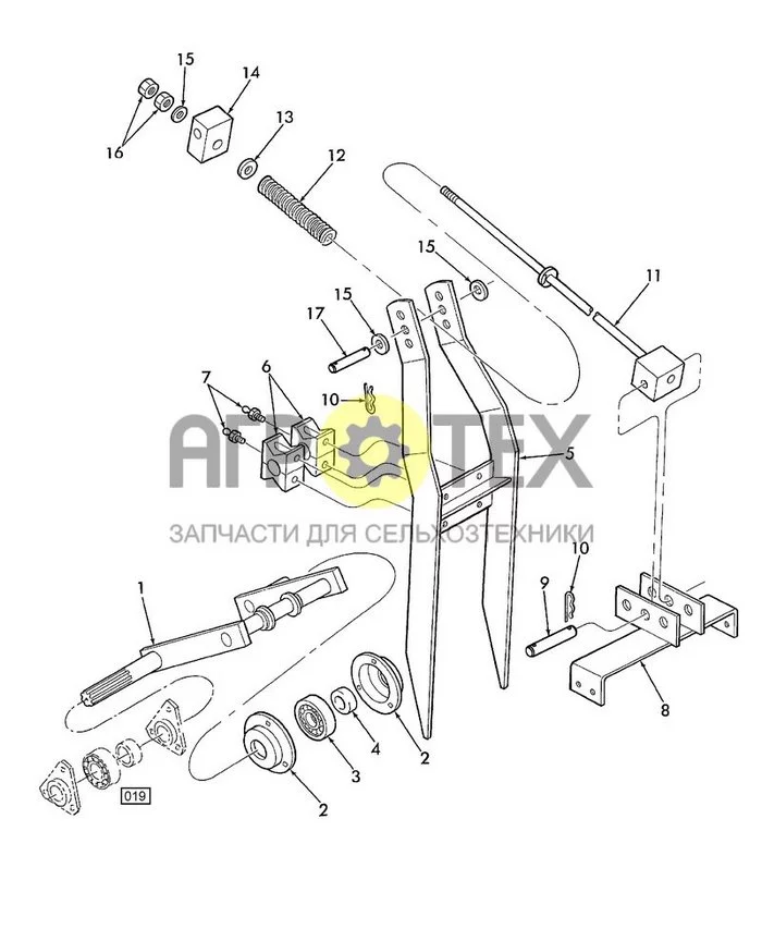 020 - FEEDER, ROTARY CRANK (№0 на схеме)