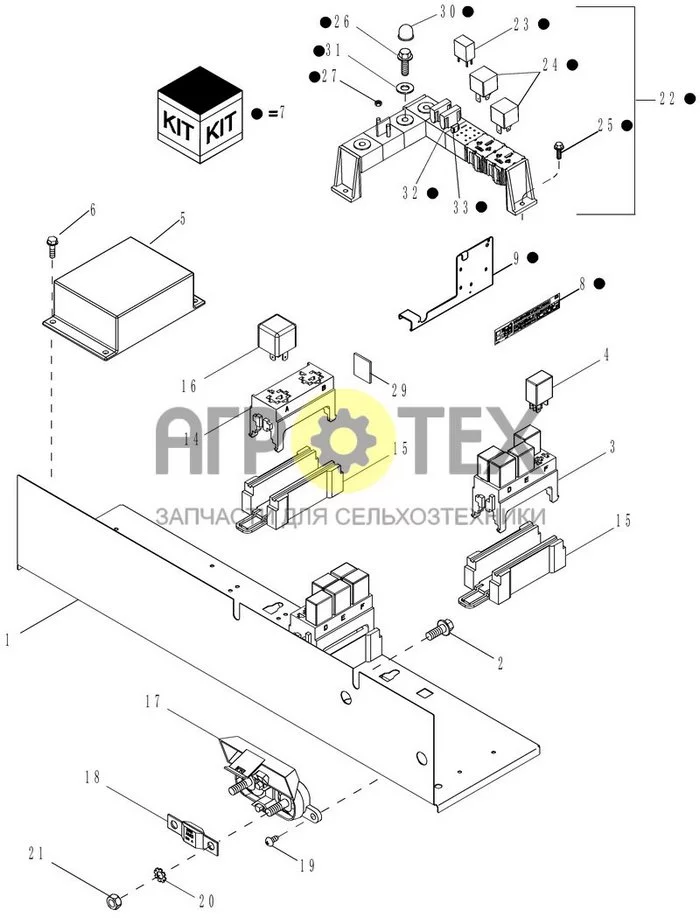 04-11 - МОНТАЖ ЭЛЕКТРИЧЕСКИХ КОМПОНЕНТОВ - ASN Z7RZ05917 (№5 на схеме)